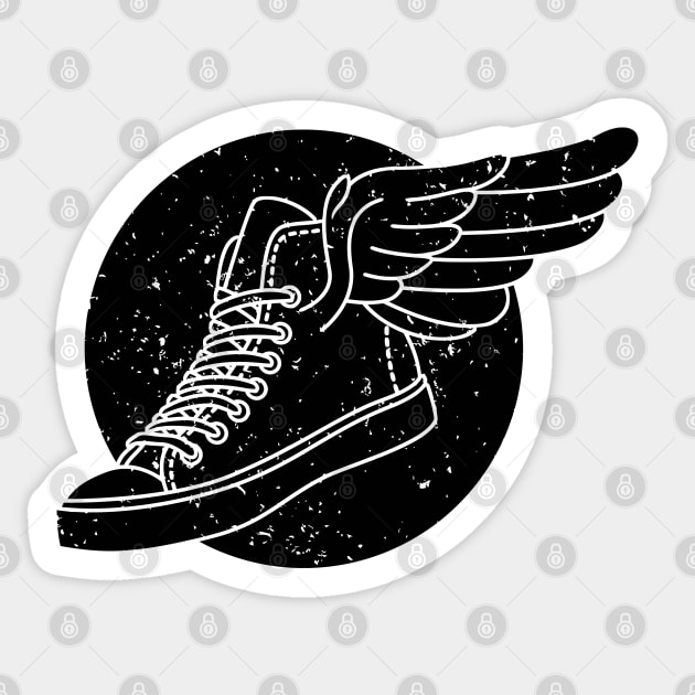 Hope sneaker wing Sticker by Mako Design 